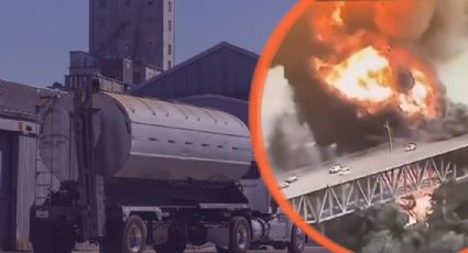 VIDEO | Momento exacto de explosión de 3 camiones cisterna en el Puente de las Américas, Panamá