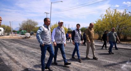 Supervisa Adrián de la Garza avance de parque lineal en la colonia No Reelección en Monterrey