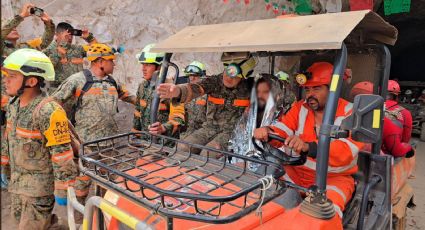 VIDEO | Momento exacto del rescate del segundo minero atrapado tras derrumbe en la mina Santa Fe