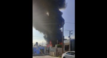 Quema de basura desata incendio y consume siete casas en el sur de Mérida