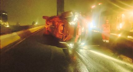 Múltiples accidentes por lluvia en Monterrey dejan lesionados y movilización de cuerpos de auxilio