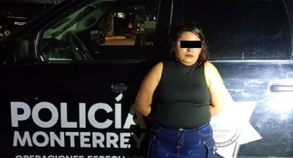 Aseguran a mujer con 89 dosis de droga en el Centro de Monterrey