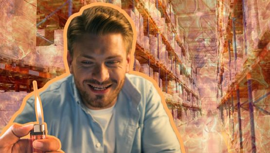 VIDEO | Empleado incendia almacén de papel higiénico en California en protesta por su salario