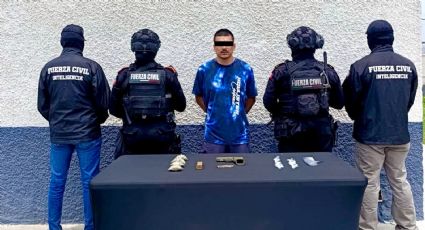 Cae en Salinas Victoria hombre armado, se le señala como extorsionador