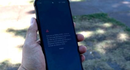 Simulacro Nacional: Mensaje en celular e hipótesis