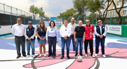 Coyoacán estrena canchas: Renuevan espacios por el Mundial