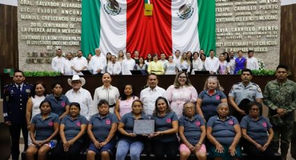 Congreso del Estado distingue al colectivo de mujeres “Las Chelemeras” con Reconocimiento.