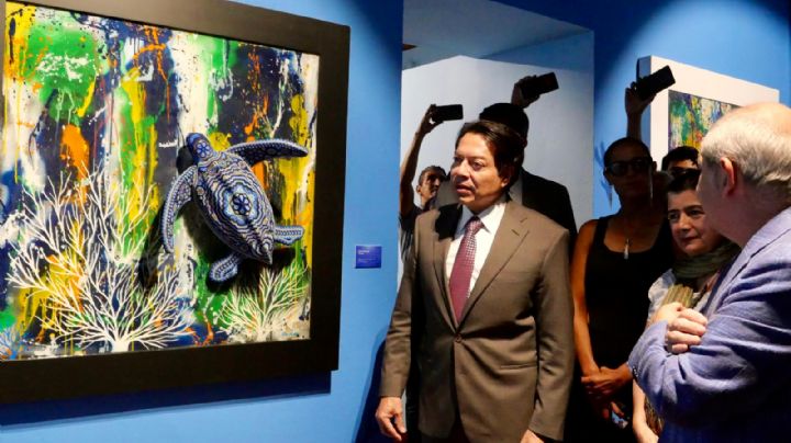 Inauguran muestras monumentales de César Menchaca