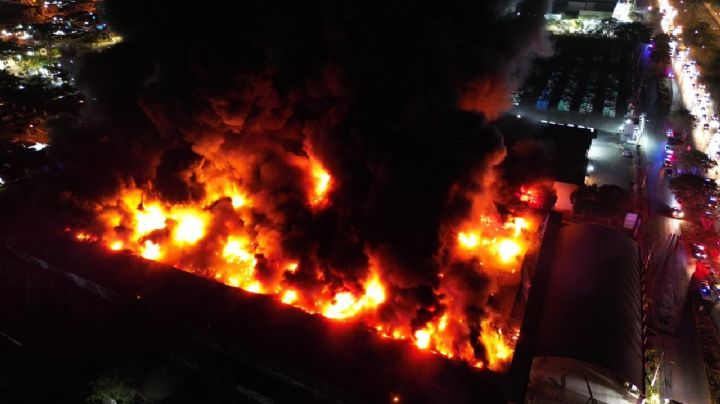 Voraz incendio es controlado en Mérida