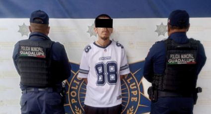 Detienen a presunto narcomenudista tras persecución en Guadalupe