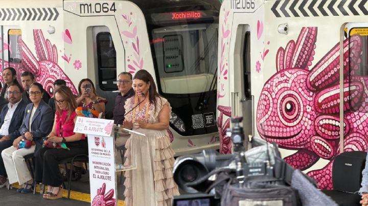 Brugada estrena 17 trenes ligeros y garantiza CDMX lista para el Mundial