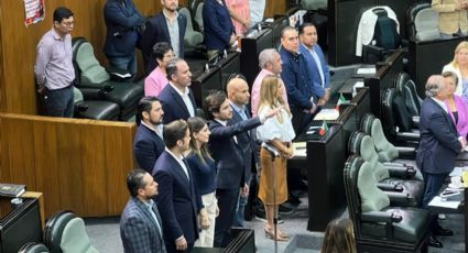 Toma protesta Rodrigo Montemayor tras licencia de Jesús Elizondo en Congreso de NL