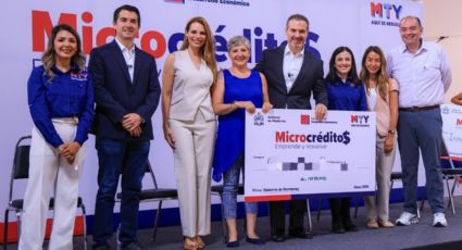 Gobierno de Monterrey entrega microcréditos a más de 900 familias y emprendedores