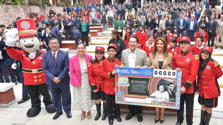 SEP y Lotería Nacional presentan billete por Día del Maestro 2026