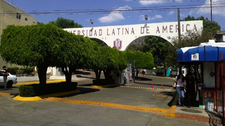 VIDEO | Padre amenaza a estudiantes dentro de la prepa UNLA