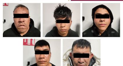 Aprehenden banda de asaltantes en la Álvaro Obregón tras robo