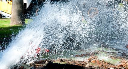 Caos en Culhuacán: Reportan mega fuga de agua en Iztapalapa
