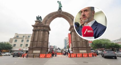 Monterrey abrirá carriles bajo el Arco de la Independencia en próximas semanas
