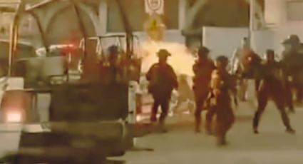 VIDEO: Detienen a adolescente armado con cuchillo tras sembrar pánico en Santa Catarina