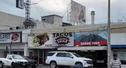 Pelea entre empleados de Tacos Pipe deja a un trabajador grave en el Centro de Monterrey
