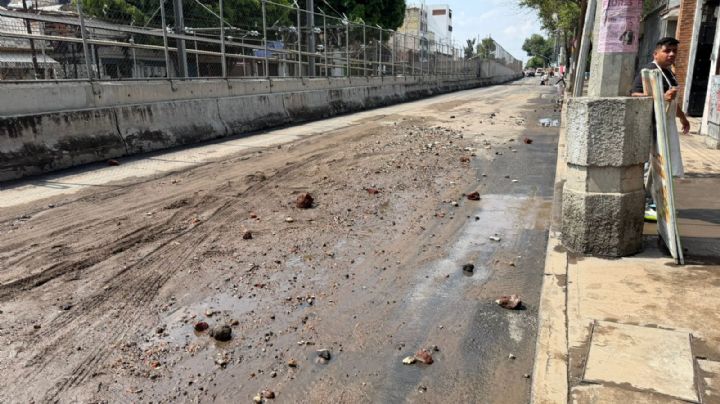 Crisis por fuga de agua en Iztapalapa