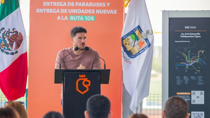 Samuel García asegura que NL llegará pronto a 4 mil camiones climatizados