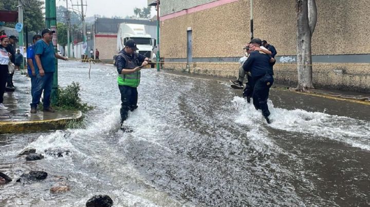 Mega fuga deja 44 viviendas dañadas en CDMX