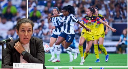 Esto dijo la DT Amandine Miquel sobre Rayadas tras vencer al América en la Final de ida de la Liga MX Femenil