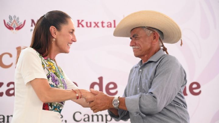 Plan Campeche: Claudia Sheinbaum inaugura planta de leche