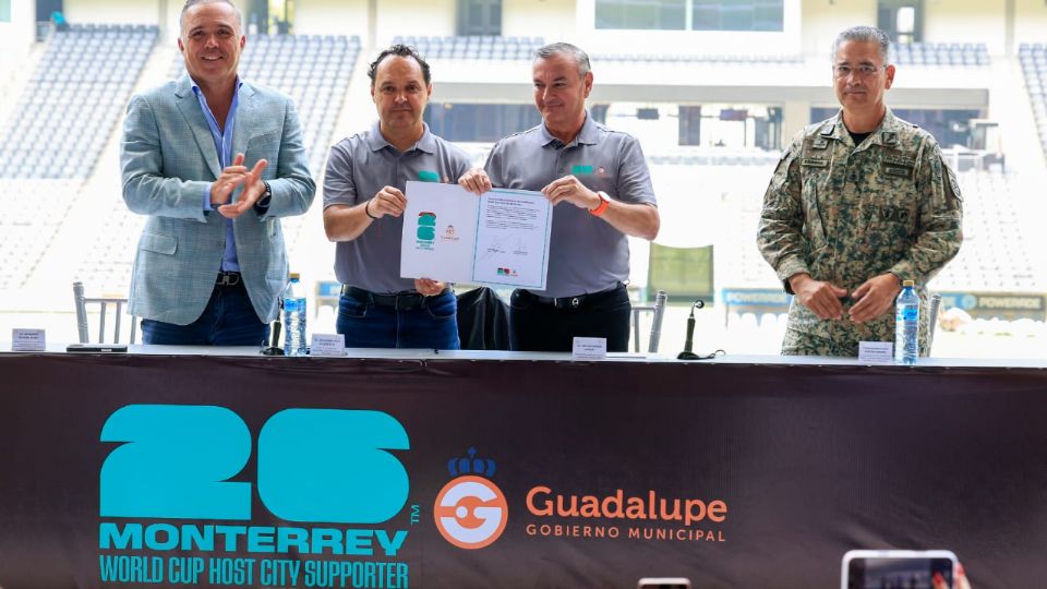 Guadalupe fue reconocida como Ciudad Colaboradora del Mundial 2026 y será sede de actividades ligadas al Estadio Monterrey.