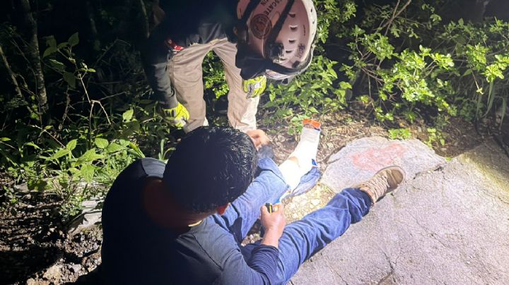 Rescatan a mujer lesionada en ruta del Cerro de la Silla en Guadalupe