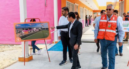 García tendrá su primer Centro Comunitario; obra alcanza 98% de avance