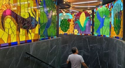 Así luce la estación Auditorio tras su remodelación por el Mundial