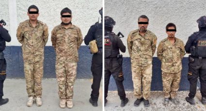 Capturan a cuatro hombres armados con droga y equipo táctico en Salinas Victoria