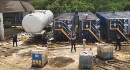 Aseguran más de 1.2 millones de litros de combustible ilegal tras cateos en Allende