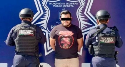 Capturan a hombre luego de intentar incendiar casa con su pareja dentro, en Pesquería