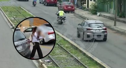 Oficial de Tránsito de Monterrey ayuda a niña lesionada a llegar al hospital