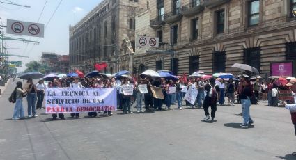 Estudiantes del IPN colapsan Eje Central tras exigir diálogo con Mario Delgado