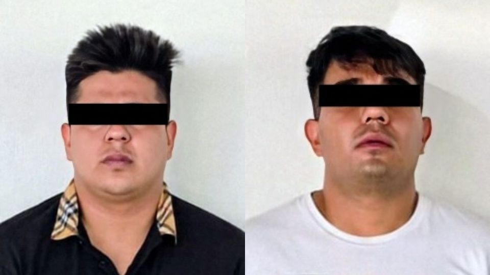 Los detenidos fueron identificados como Milton “N” y Moisés “N”.