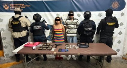 Detienen a pareja de narcomenudistas en la CROC de Guadalupe; los vinculan con un asesinato