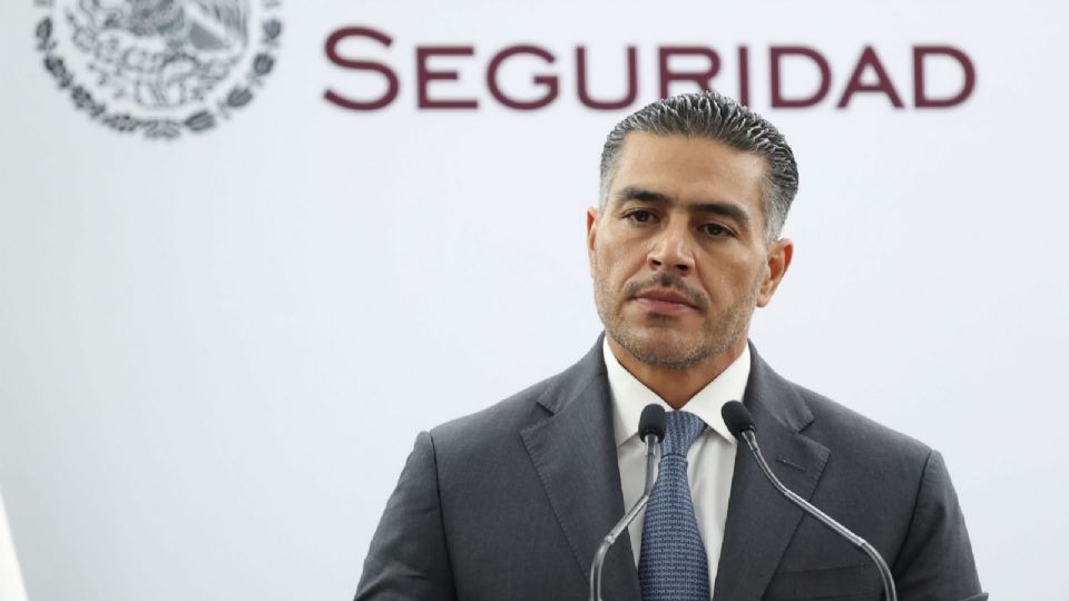 El titular de la Secretaría de Seguridad y Protección Ciudadana, Omar García Harfuch.