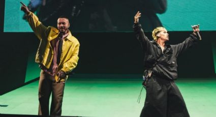 ¿Quién fue el artista que acompañó a J Balvin en su concierto en Monterrey?
