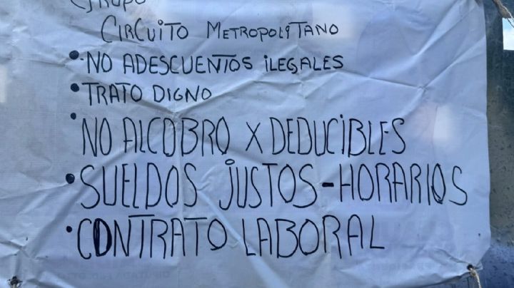 Protesta de operadores inconformes seguirá en Mérida