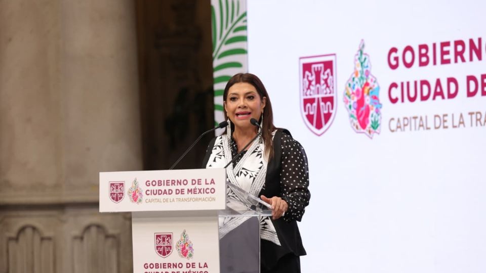 Clara Brugada, jefa de Gobierno de la Ciudad de México.