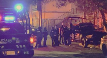 Choque entre patrullas de Monterrey deja cuatro policías lesionados en el Centro