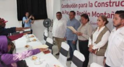 Instalan Coordinación para la Paz en Montaña Baja de Guerrero