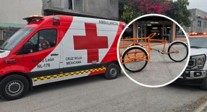 Atropellan a hombre de la tercera edad que viajaba en triciclo en Monterrey
