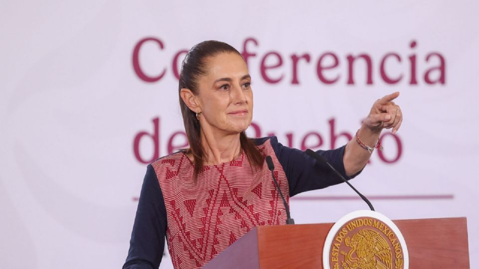 La presidenta, Claudia Sheinbaum Pardo.