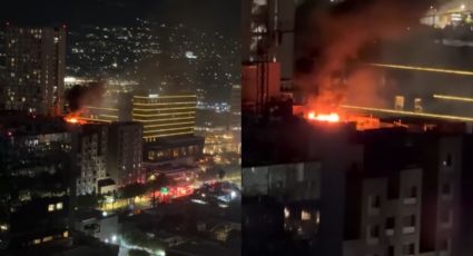 Incendio en complejo Arboleda moviliza a cuerpos de emergencia en San Pedro