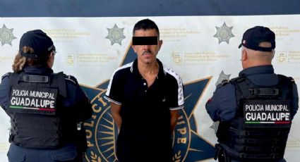 Detienen a hombre armado con droga en Guadalupe tras denuncia de agresión a mujer